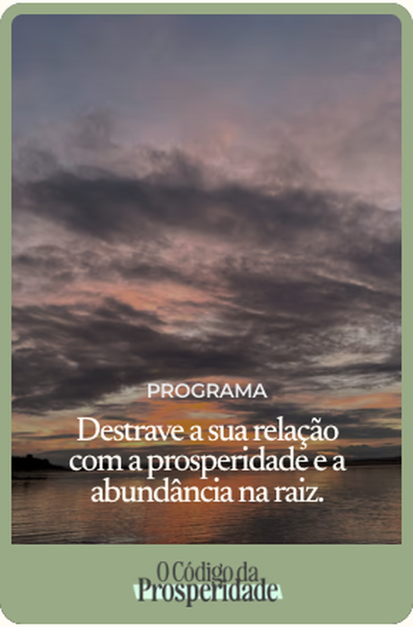 Programa O Código da Prosperidade
